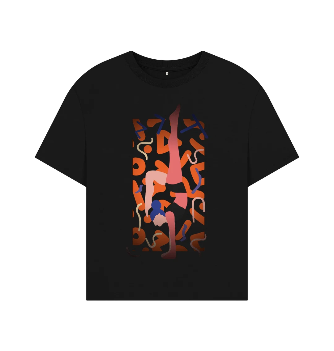 Yoga Super Size Me Too tee-shirt - Black