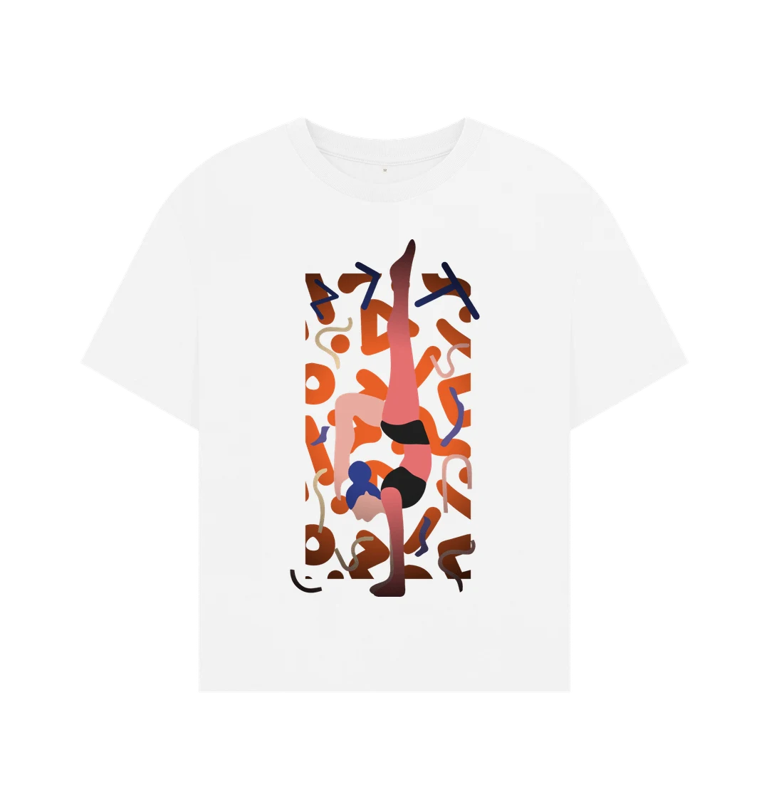 Yoga Super Size Me Too tee-shirt - White